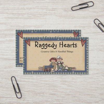 Raggedy Hearts Primitive Country