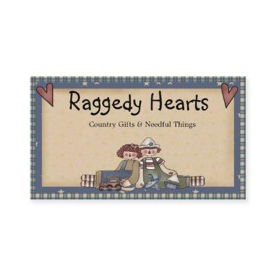Raggedy Hearts Primitive Country