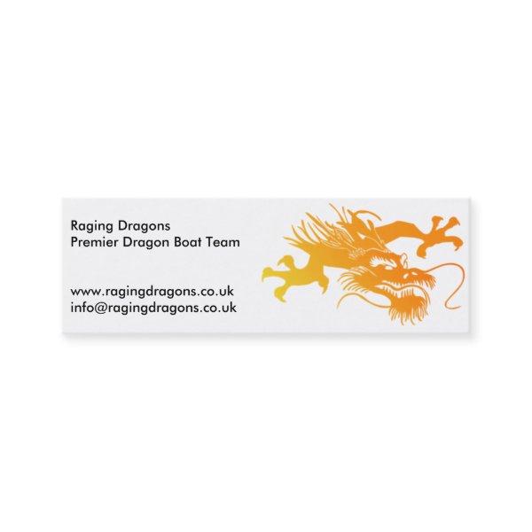 Raging Dragons - Dragonboat Team Mini