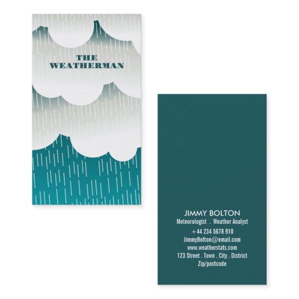 Rain and Clouds Design, Meteorologist