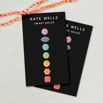 Rainbow Colors Chakras Spiritual Energy Healer