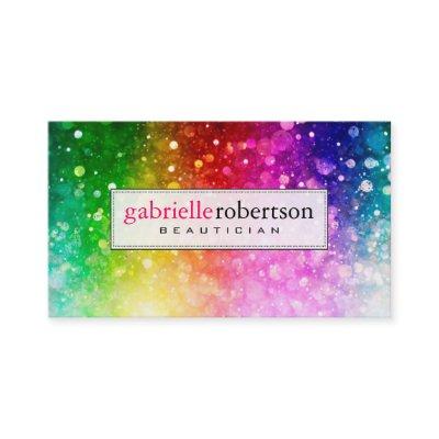 Rainbow Colors Glitter And Sparkles