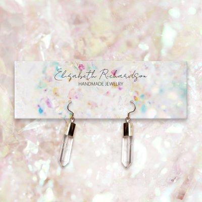 Rainbow Crystal Elegant Earring Holder Display  Mini