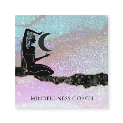 *~* Rainbow Glitter . Universe GODDESS Meditation Square