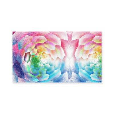 Rainbow Hooneycomb Beehive Abstract