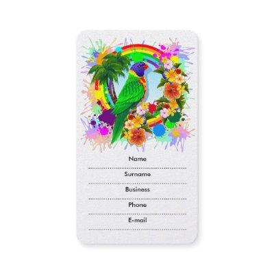 Rainbow Lorikeet Parrot