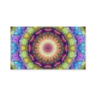 Rainbow stained Glass
