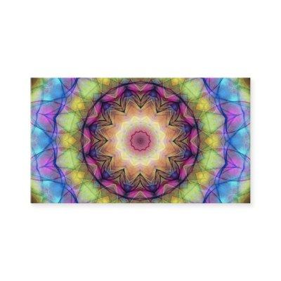 Rainbow stained Glass