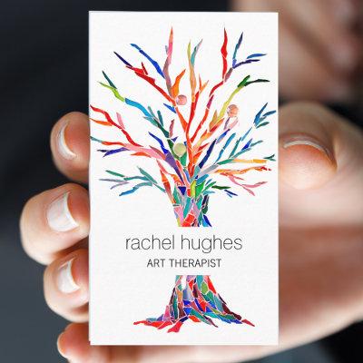 Rainbow Tree Art Therapist