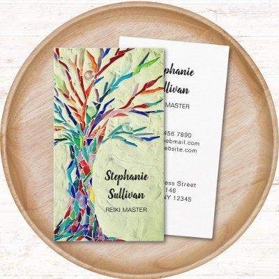 Rainbow Tree Green Reiki