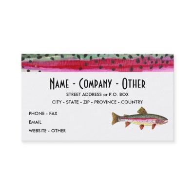 Rainbow Trout Painting