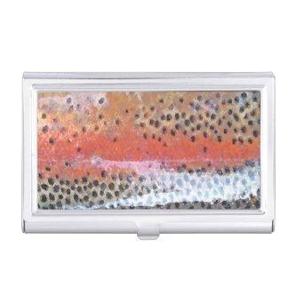 Rainbow Trout Skin Abstract Pattern  Case