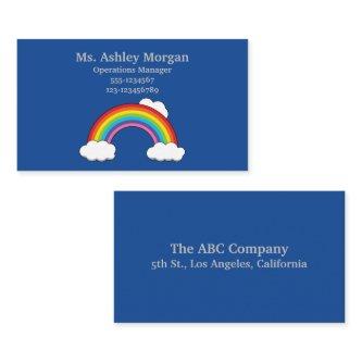Rainbow with White Clouds | Personalize