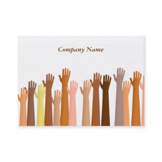 Raised Hands, Company Name