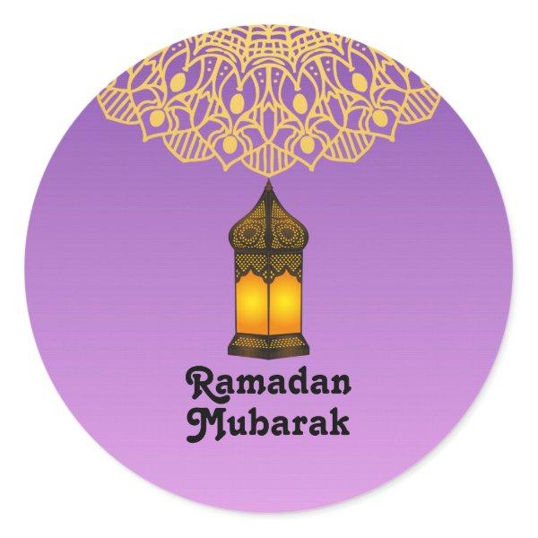 Ramadan Kareem Holiday Classic Round Sticker