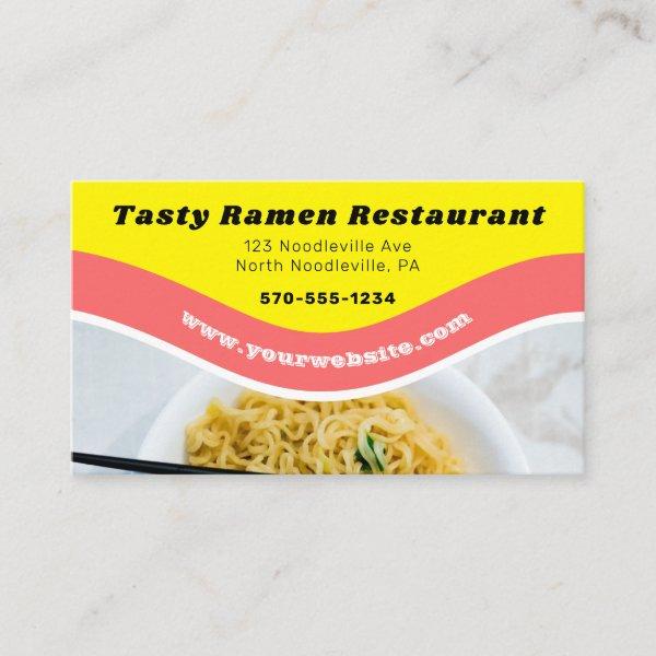 Ramen Noodle Restuarant Foodtruck Asian Food