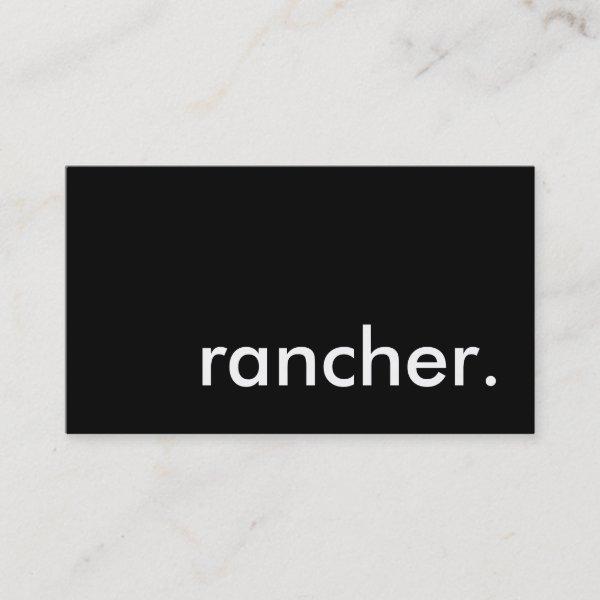 rancher.