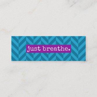 Random Acts of Kindness Just Breathe Card