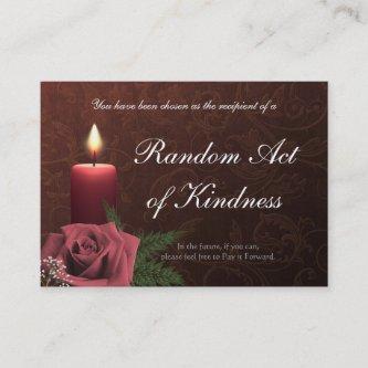 Random Acts of Kindness wallet Cards