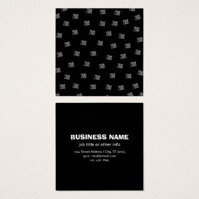 Randomly Arranged Design, Business Logo or Image