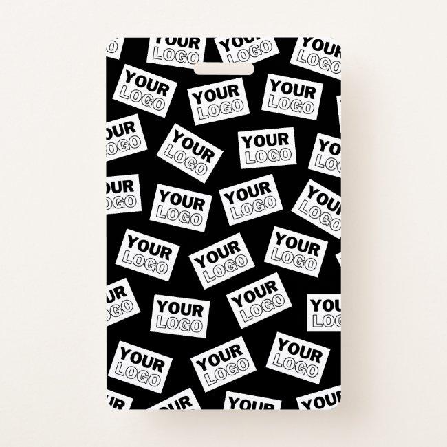 Randomly Placed Look for Your Logo or Any Photo Badge