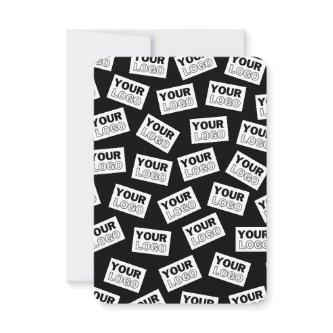 Randomly Placed Look for Your Logo or Any Photo Invitation