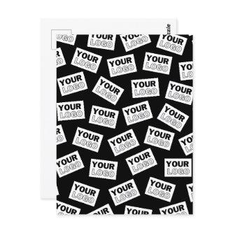 Randomly Placed Look for Your Logo or Any Photo Postcard