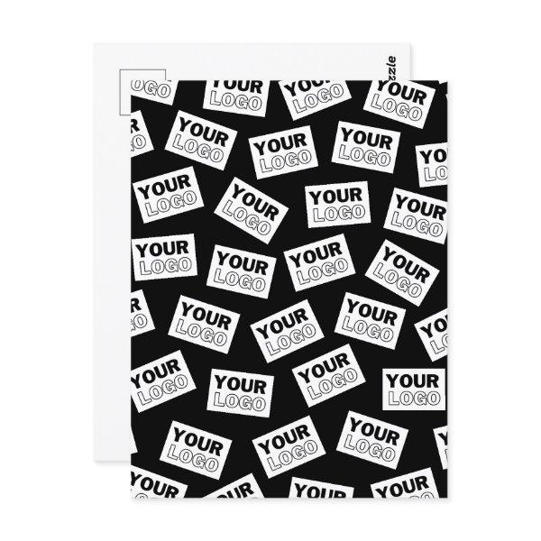 Randomly Placed Look for Your Logo or Any Photo Postcard