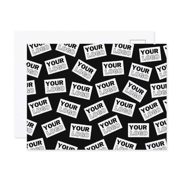 Randomly Placed Look for Your Logo or Any Photo Postcard