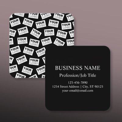 Randomly Placed Look for Your Logo or Any Photo Square