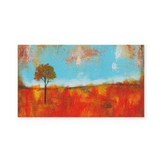 Rapture Abstract Landscape Tree Art Painting