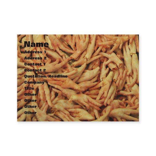 Raw Chicken Feet