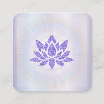 *~* Rays Reiki Energy Healing Lotus Lavender Square
