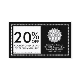 razor stripes coupon card