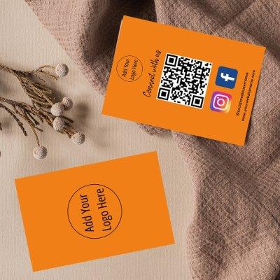 Reach out to us Facebook Instagram Grey QR Code