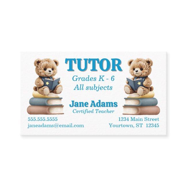 Reading Bears Teacher Tutor School Daycare