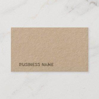 Real Brown Kraft Paper Template Distressed Text