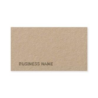 Real Brown Kraft Paper Template Distressed Text