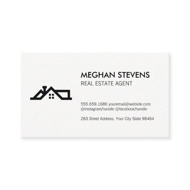 Real Estate Agent Icon Appointment Card