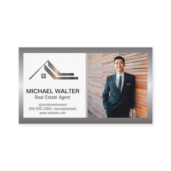 Real Estate Agent Logo | Business Man