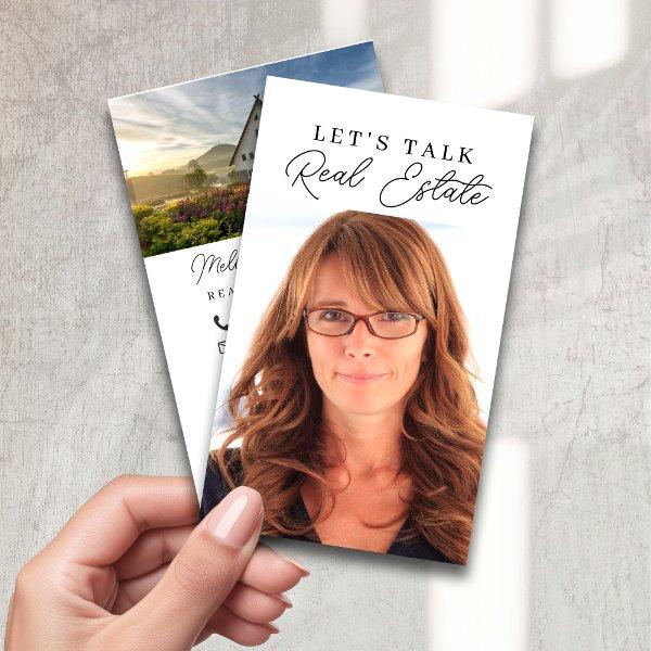 Real Estate Agent Photo QR Code