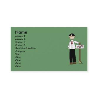 Real Estate Agent Profile Card