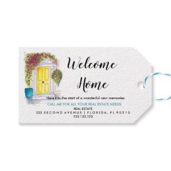 Real Estate Agent Welcome Home Gift Tags