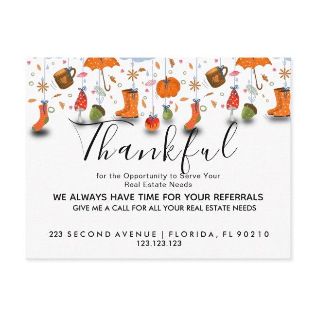 real estate FALL referrals Announcement