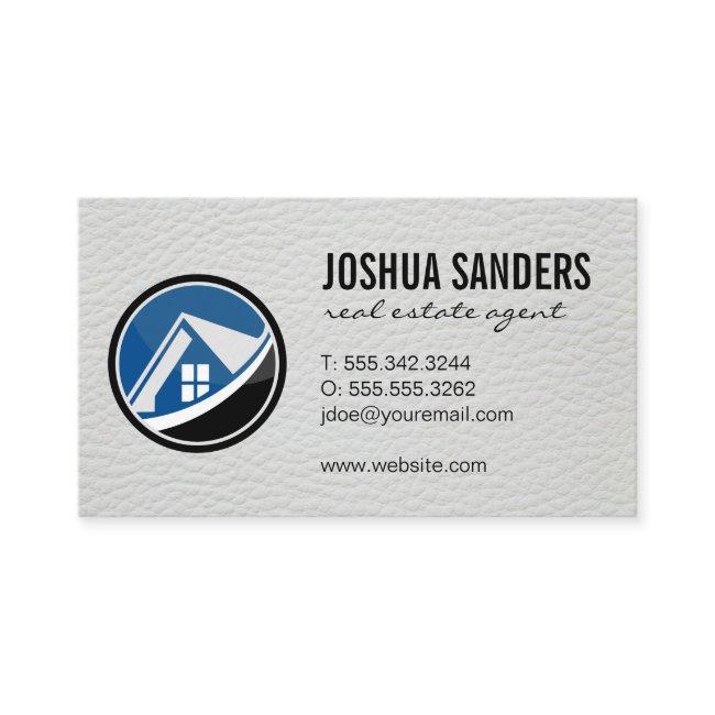 Real Estate House Logo | Leather
