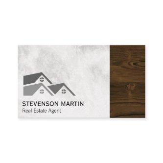 Real Estate | Marble | Wood Grain Trim