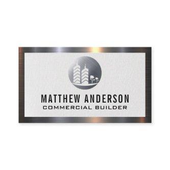 Real Estate Metal Logo |  Metal Trim