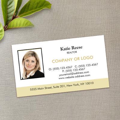 Real Estate Professional Add Photo and Logo