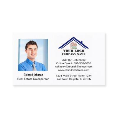 Real Estate Professional Add Photo Logo QR Code