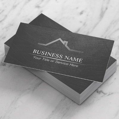 Real Estate Professional Dark Gray Realtor